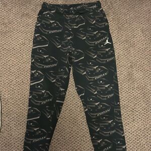 Big Boys Jordan Black and Gray Athletic Joggers